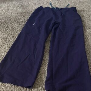 Figs Women's Wide Leg Pants - Deep Blue